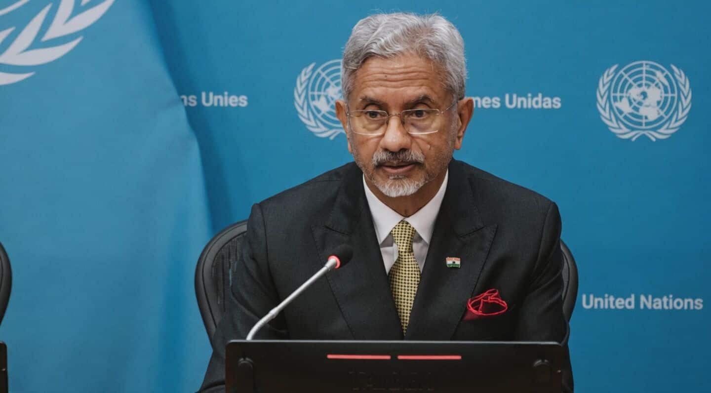 S Jaishankar jokes at Bloomberg forum over Russia China ties