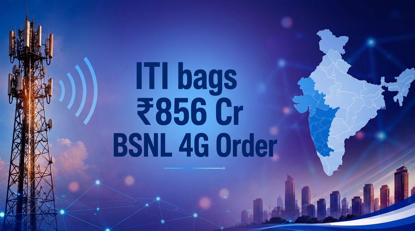 ITI Ltd rises after ₹856.39cr BSNL 7,613-site Phase IX contract
