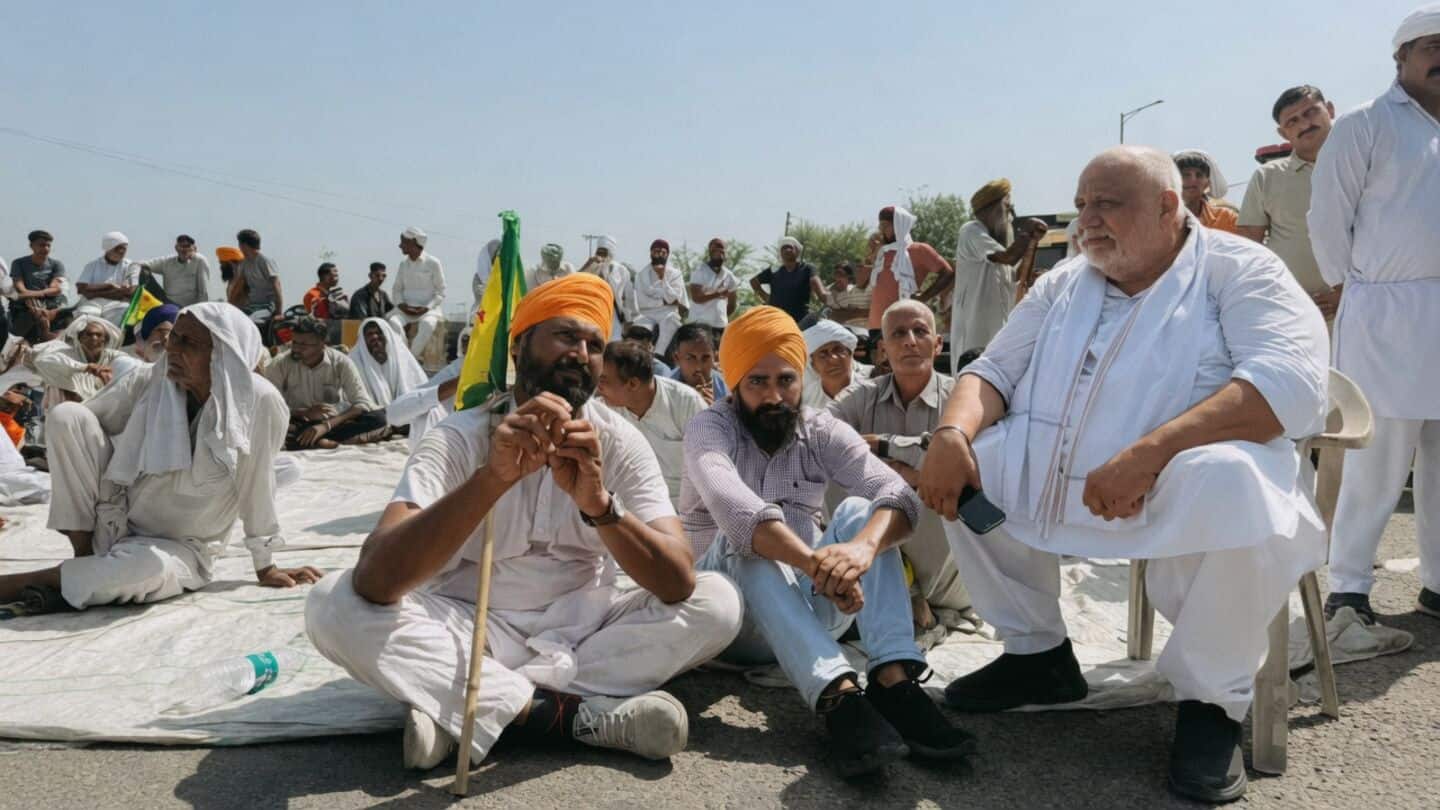 Haryana farmers block Karnal district highway over slow paddy procurement