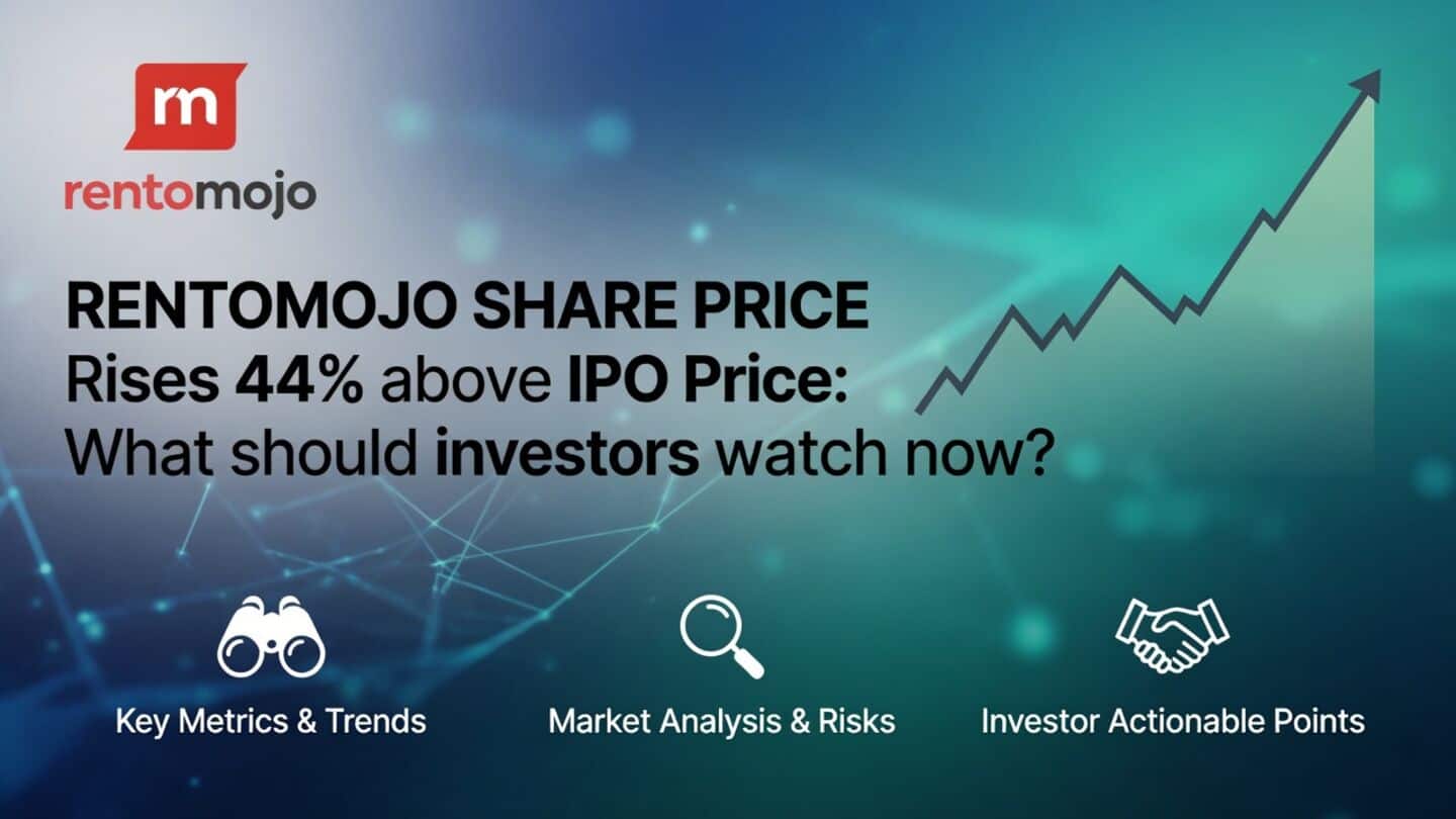 Rentomojo shares close at ₹532.95, up 31.91% on day 2