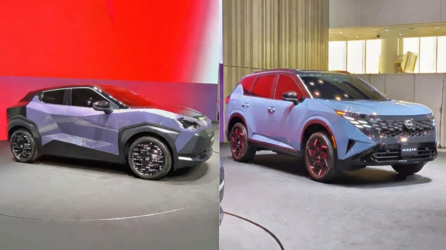 Nissan reveals 3rd all-electric Juke EV and 1st X-Trail hybrid