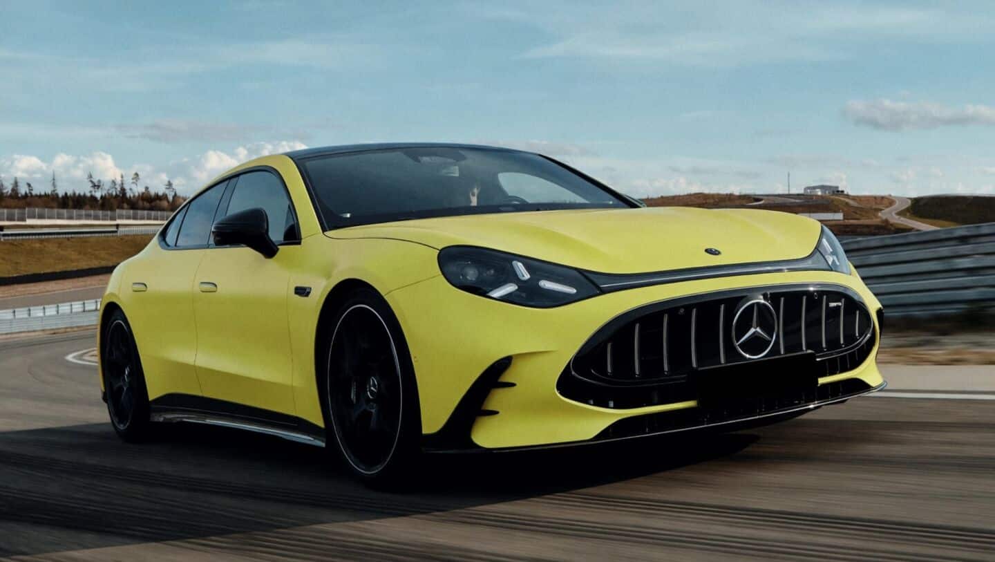 Mercedes-AMG unveils 1st electric GT 4-door with 1,153hp