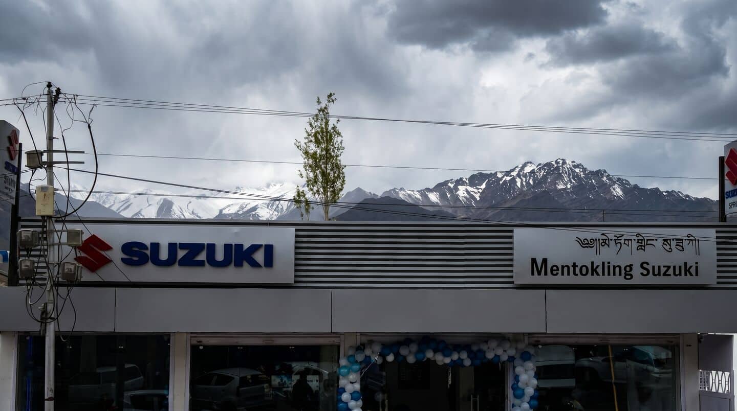 Suzuki Motorcycle India opens Mentokling near Leh, hitting 1,242 outlets