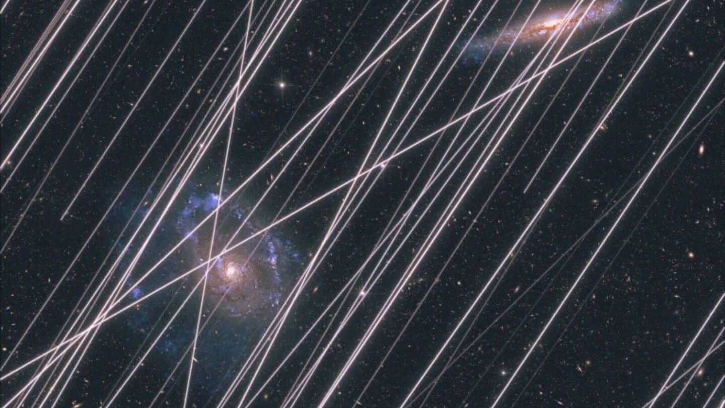 Satellite pollution may spoil 95% space telescope images: NASA study