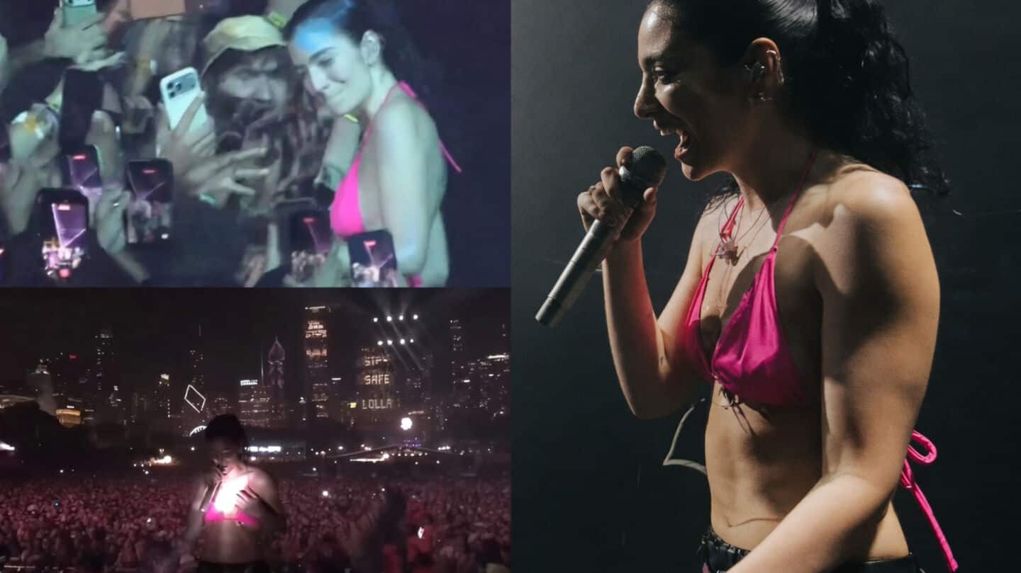 Yelich-O'Connor halts Chicago Lollapalooza set to aid fainting fans