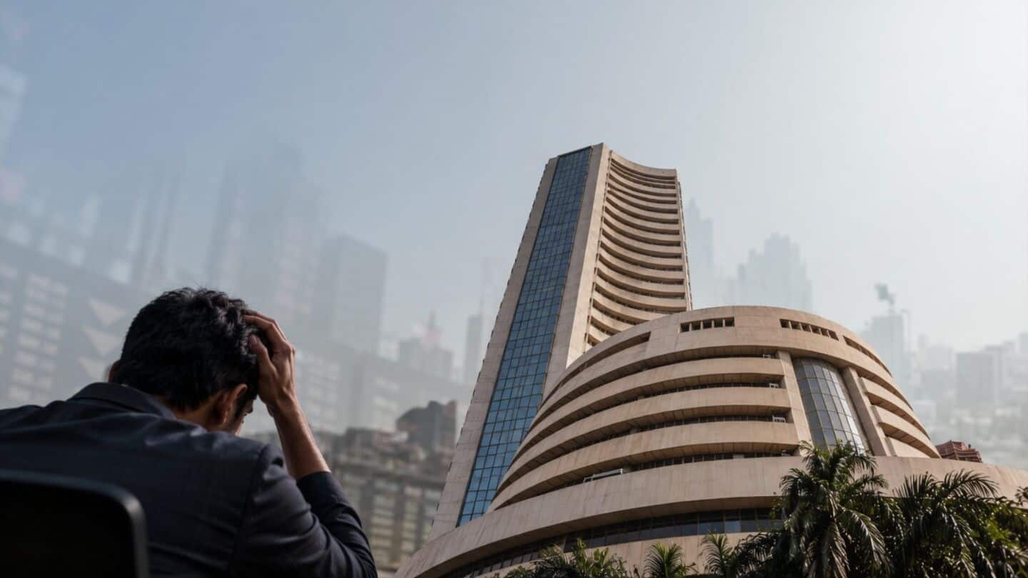 Sensex slips over 600 points, Nifty settles below 22,400 mark