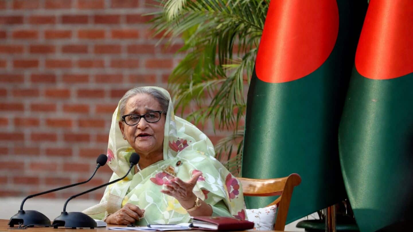 Sheikh Hasina wishes Hindus joyful Durga Puja, warns of attacks