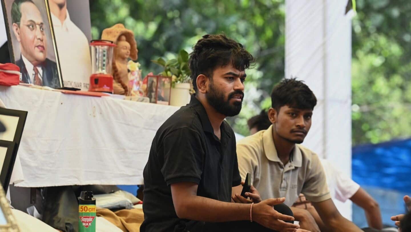 Abhijeet Dipke misses protest, returns to denounce government over leaks