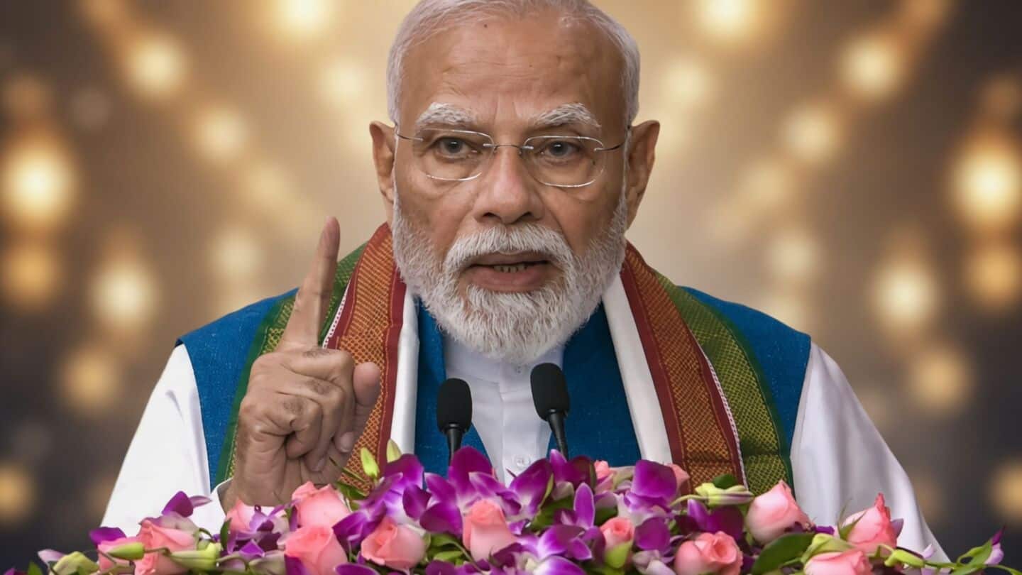 Narendra Modi in Chennai says students can solve global problems