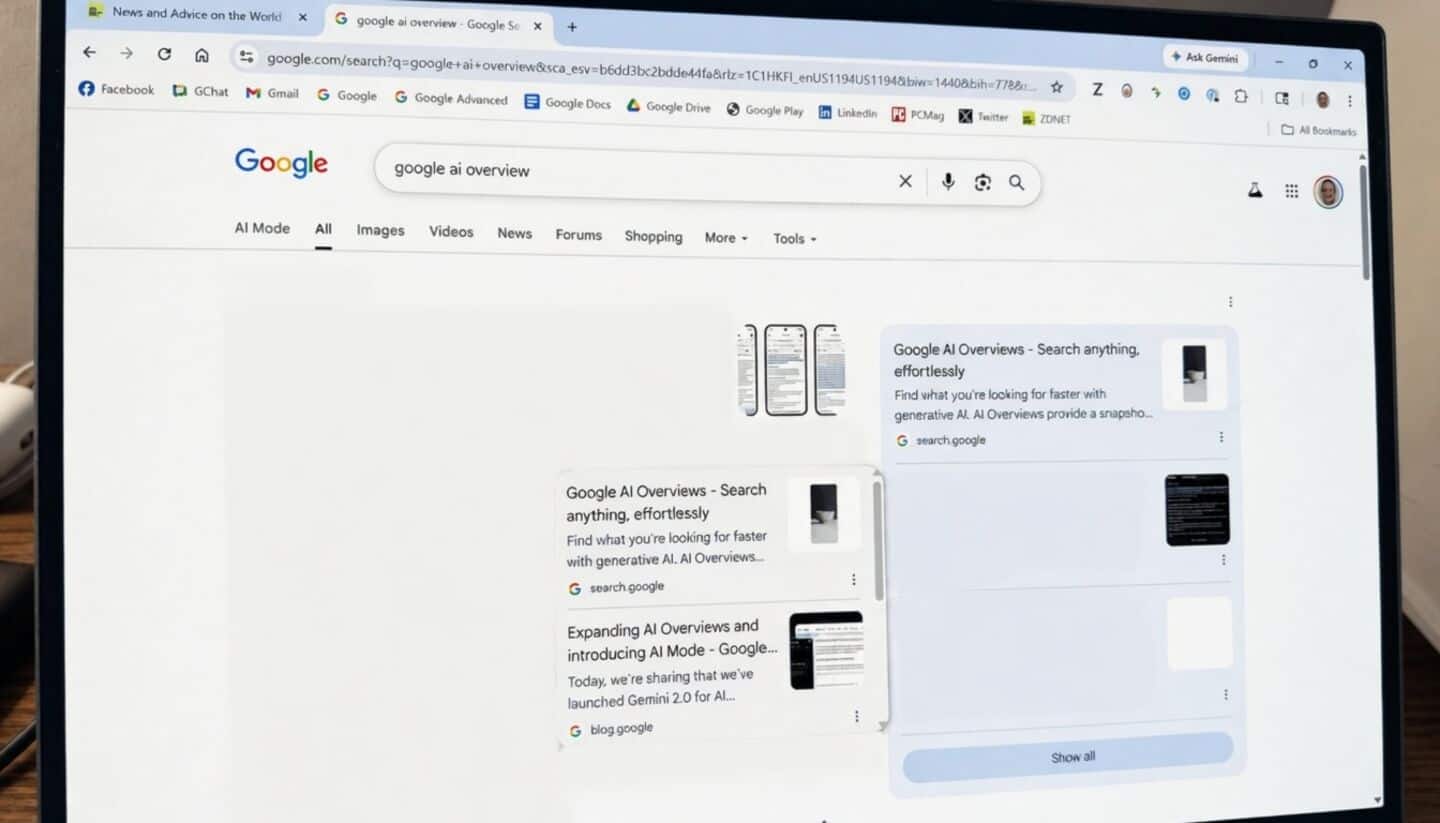 Google adds 5 AI overviews features linking comments to threads
