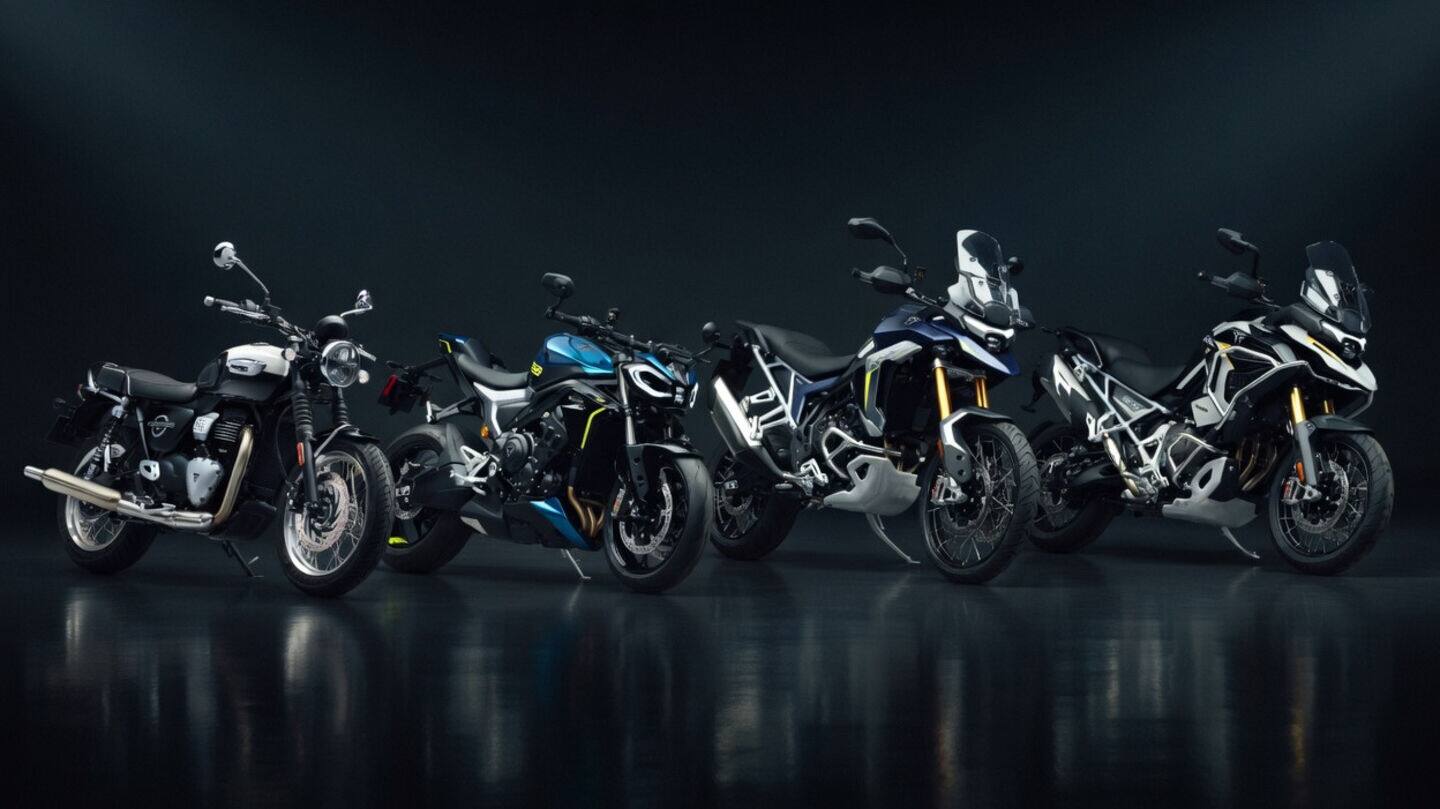 Triumph previews 2027 Street Triple 798 and Tiger 900 1200