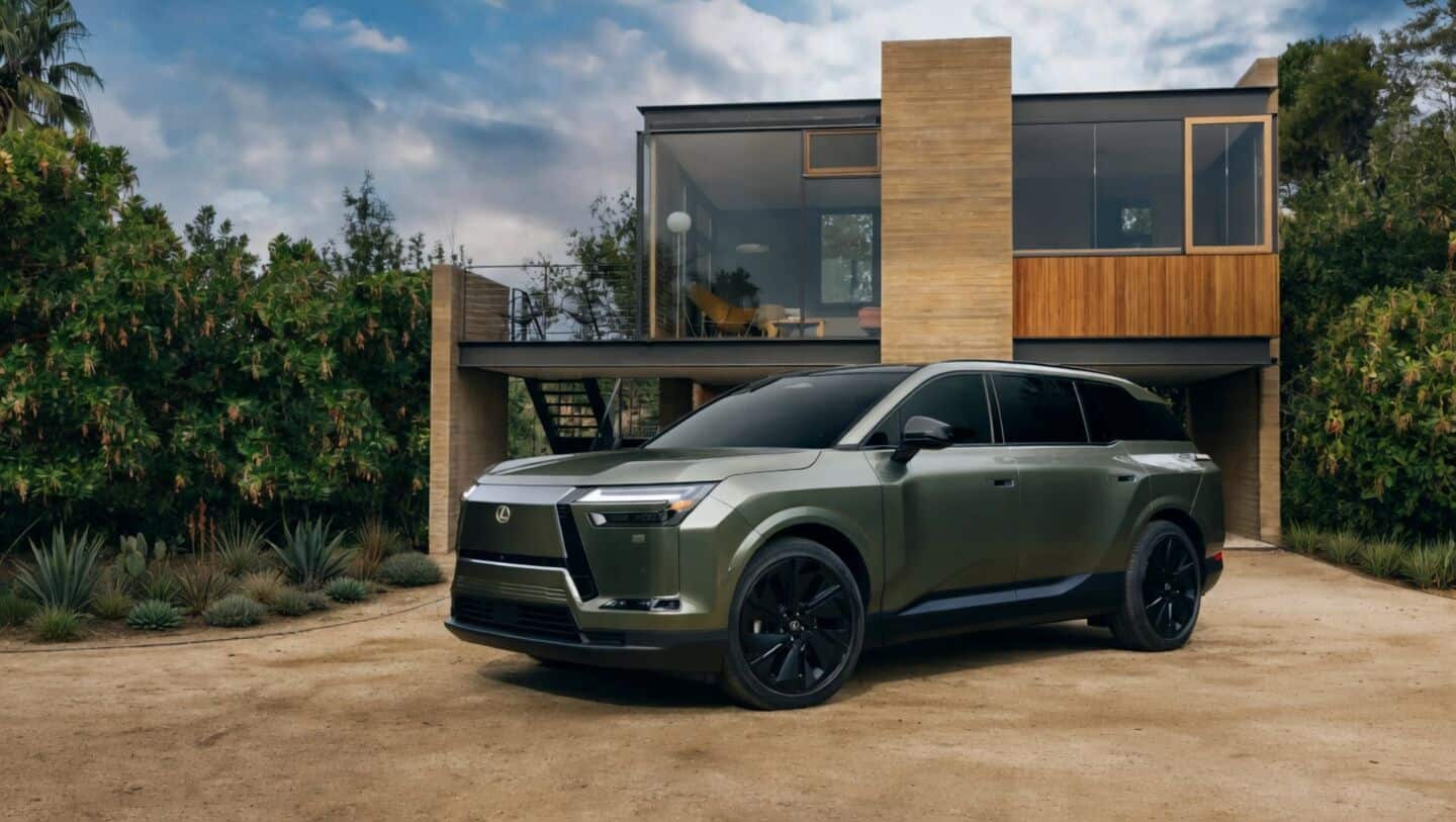 Lexus unveils 1st all-electric 2027 TZ 3-row SUV arriving 2026