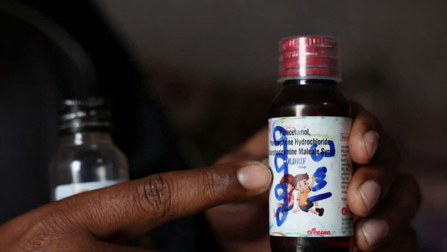 India to propose restricting cough syrups for children under 2