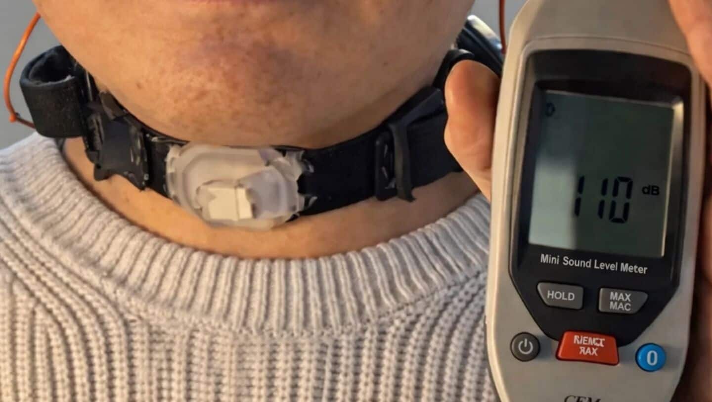 South Korean POSTECH designs neckband converting silent mouthing into speech