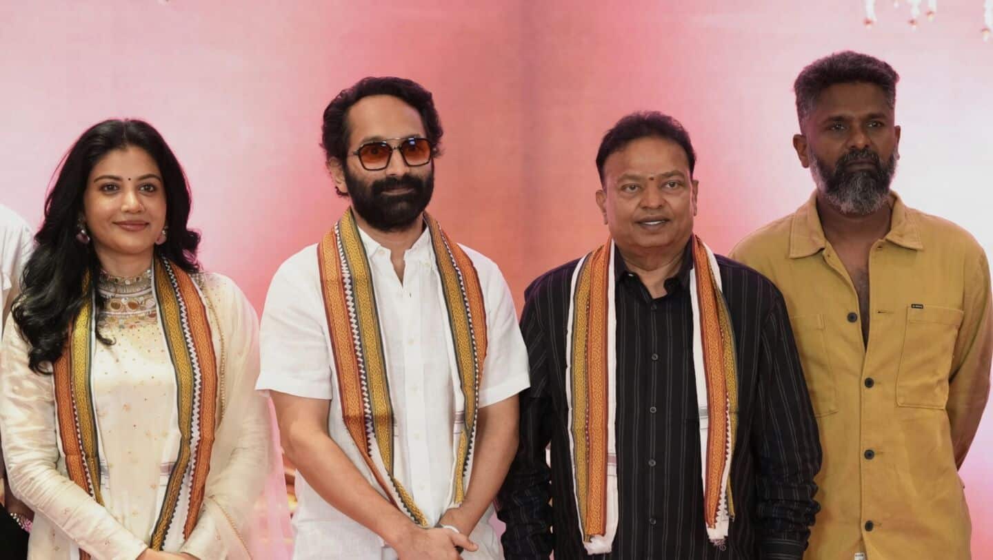 Faasil and Sshivada to lead Kumar thriller after Chennai pooja