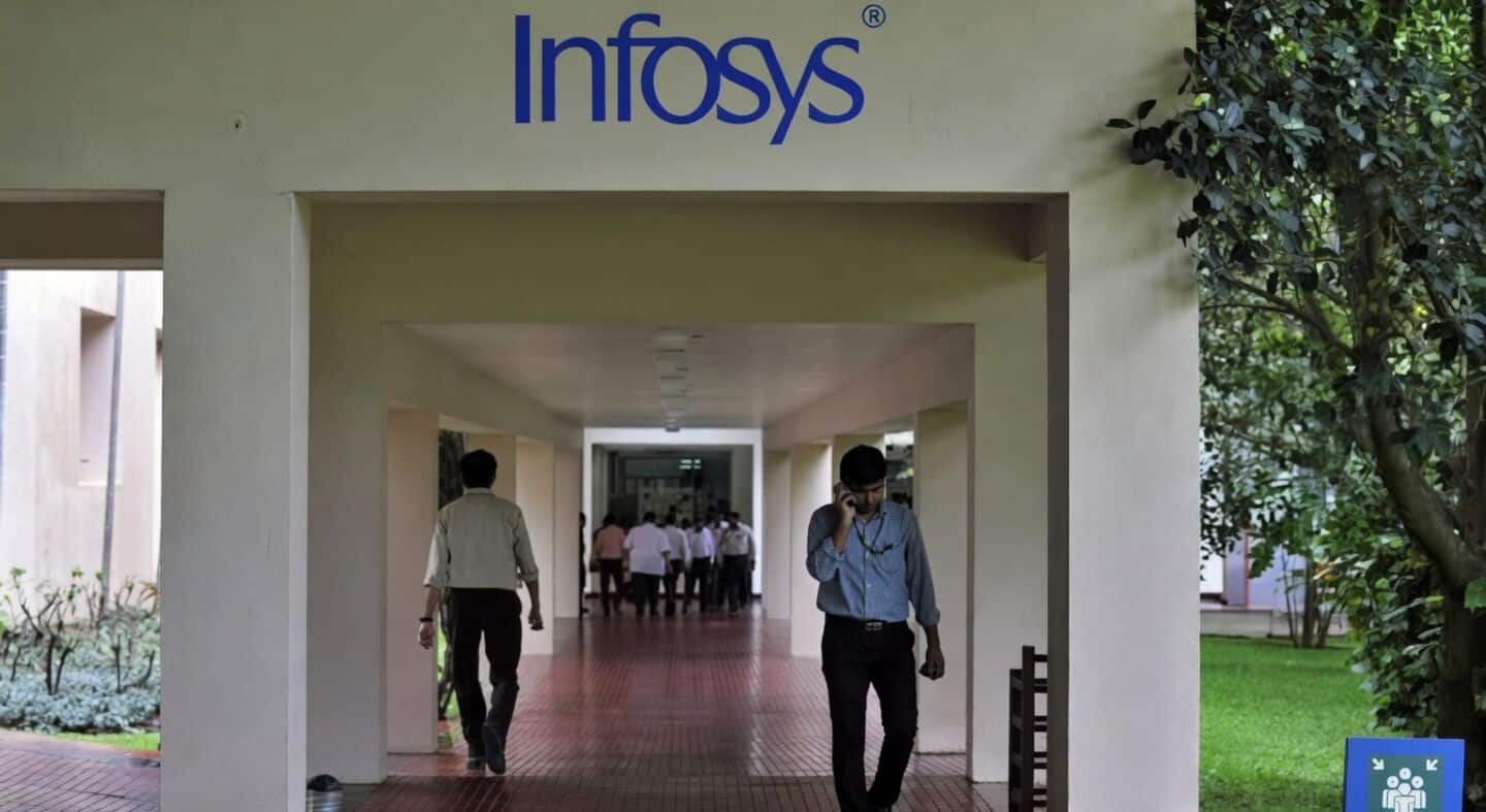 Infosys shares dip after stock turns ex dividend for ₹25