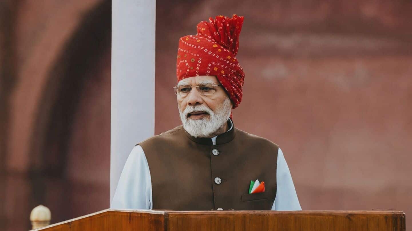 Narendra Modi delivers 13th Red Fort address on Independence Day