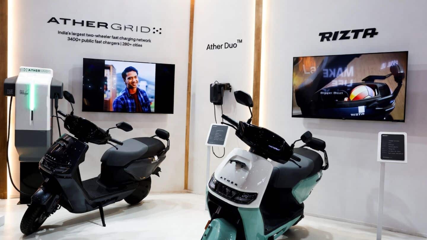 India-Japan $600 million fund backs Ather Energy for EV tech