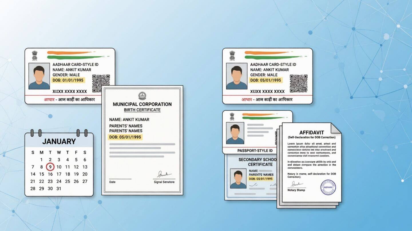 UIDAI clarifies Aadhaar date of birth update rules and exceptions