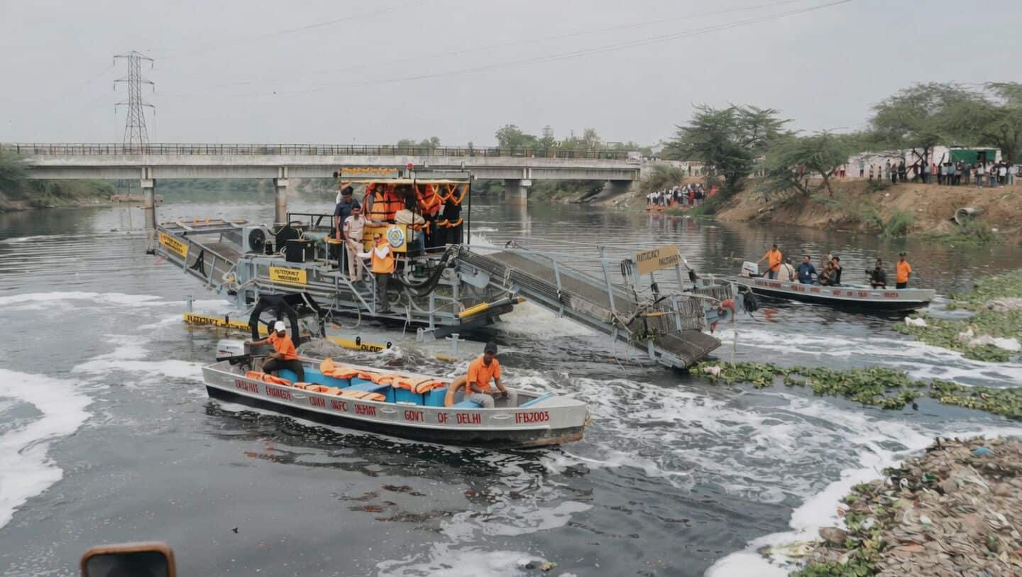 Delhi approves ₹860Cr Najafgarh drain plants to curb Yamuna pollution