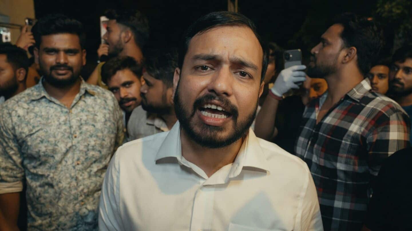 Alakh Pandey urges government action at Jantar Mantar NEET-UG protest