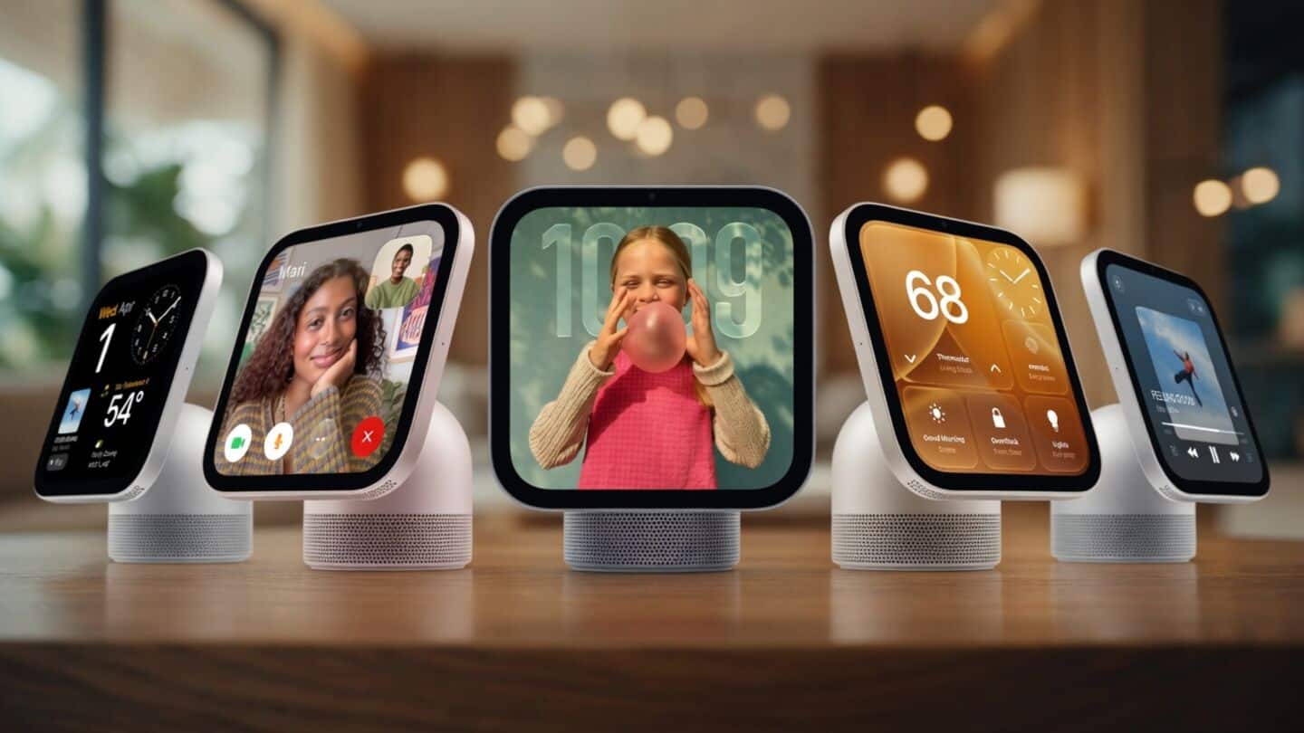 Apple reportedly developing swiveling home view with 9-inch screen