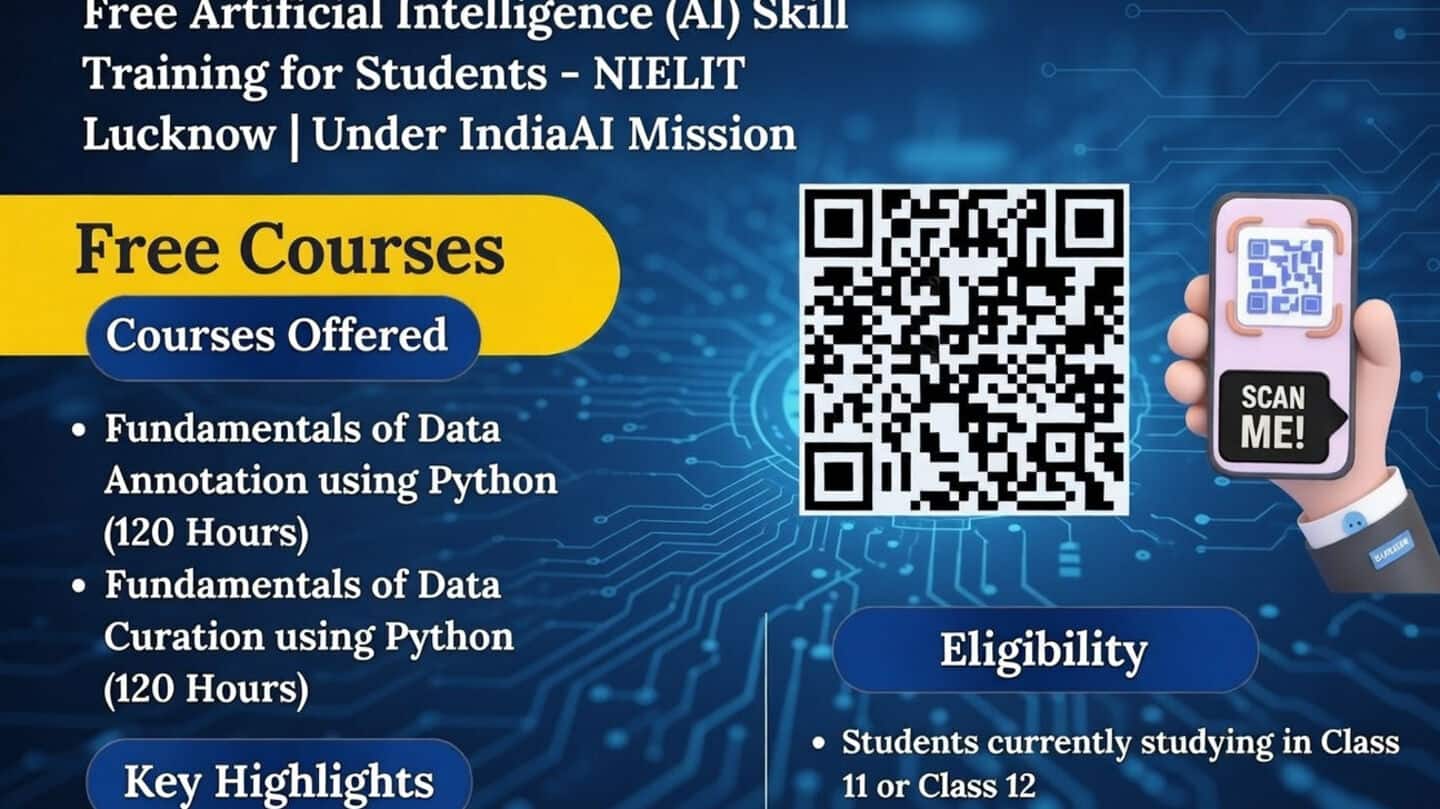 Free AI training for high schoolers starts soon: How to apply