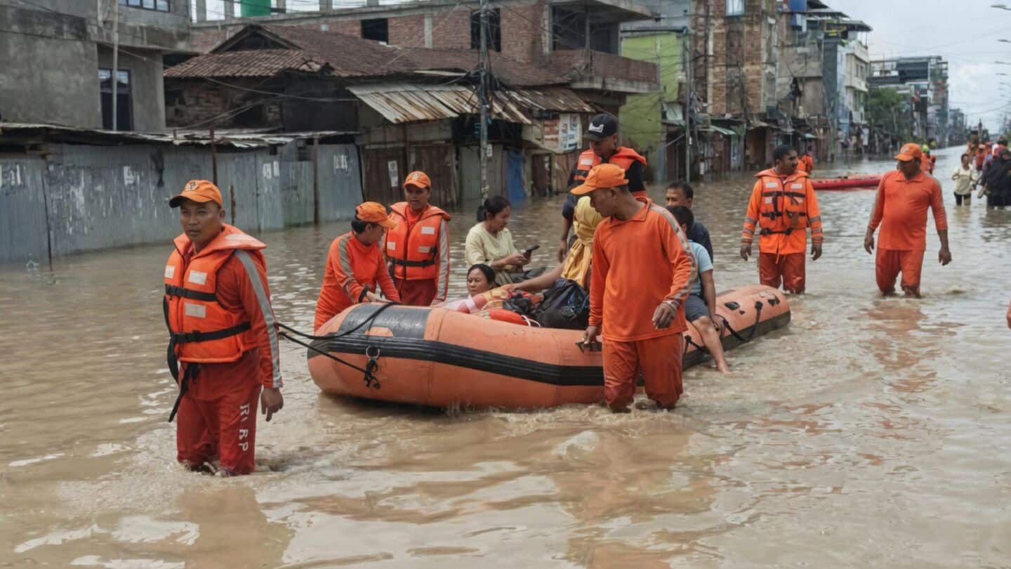 Heavy rains displace about 11,000 people in Tripura, no deaths