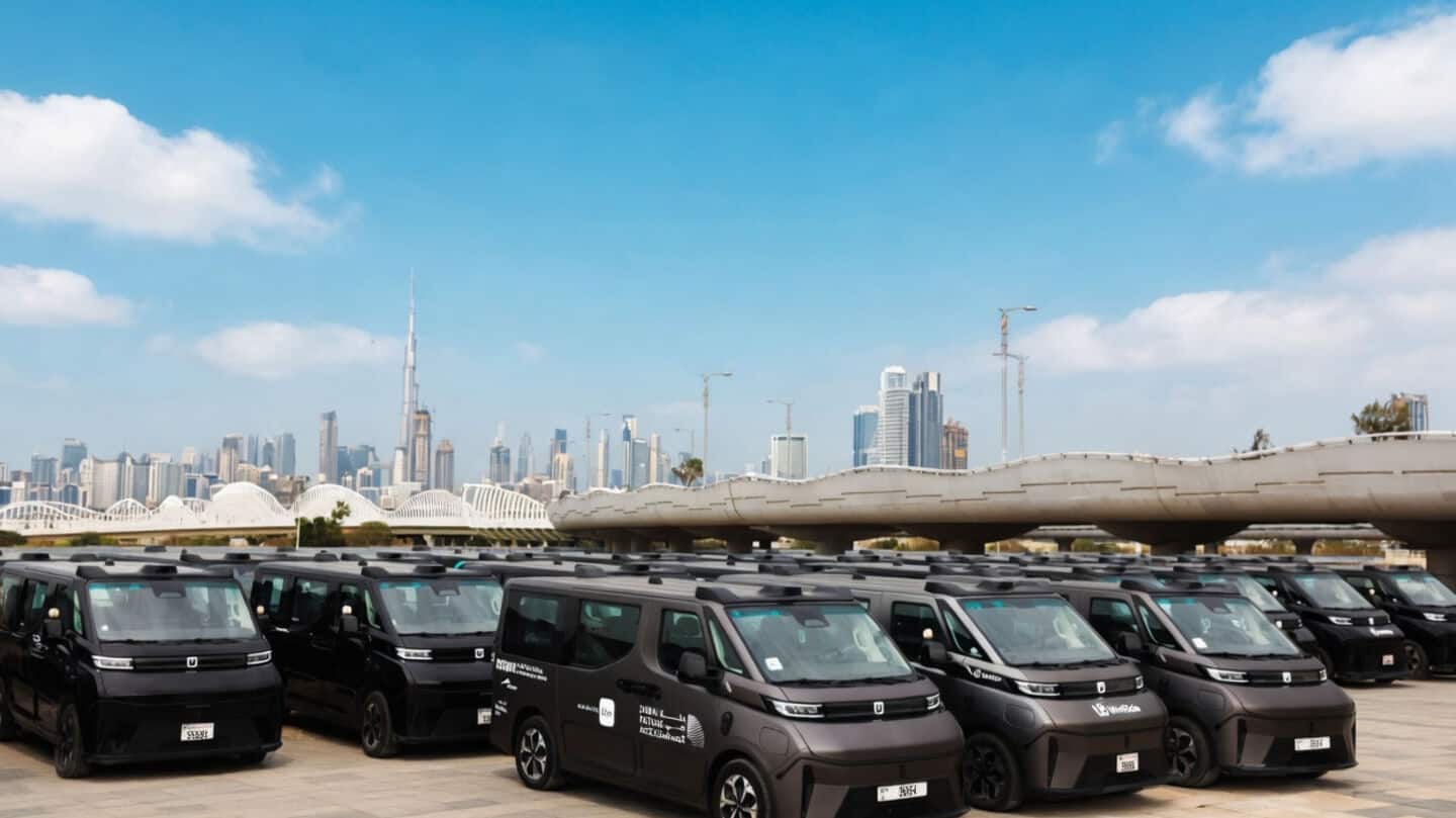 Uber and WeRide launch fully driverless robotaxi service in Dubai