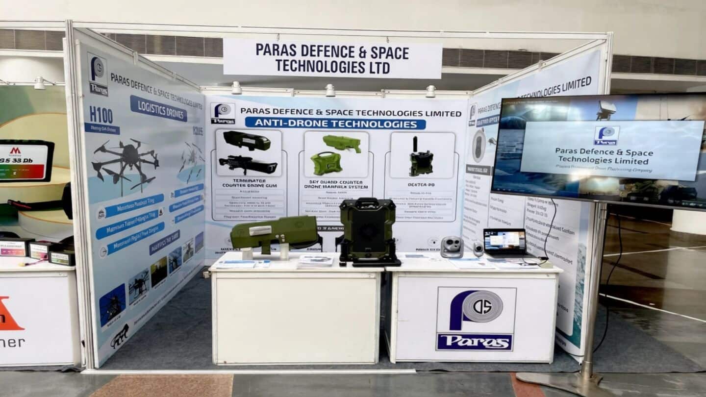 Paras Defence slips 1.1% after ₹6,200 cr chip plant announcement