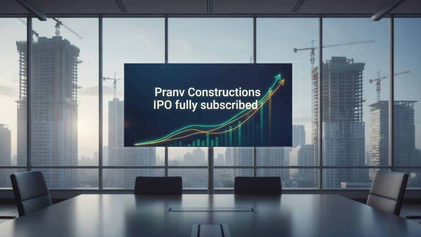 Pranav Constructions ₹351 cr IPO snapped up within 1st hour
