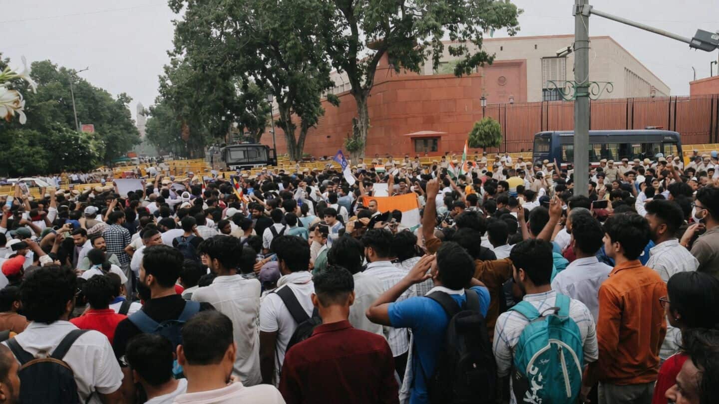 Delhi protesters denounce alleged NEET mishandling, demand Dharmendra Pradhan's resignation