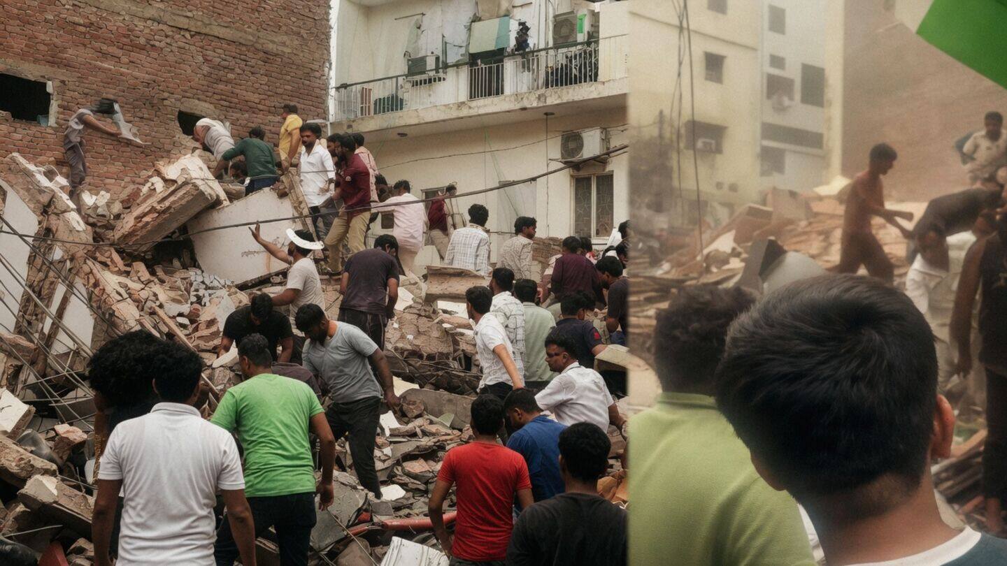 PIB: Satya Niketan PG collapse, not a Delhi University hostel
