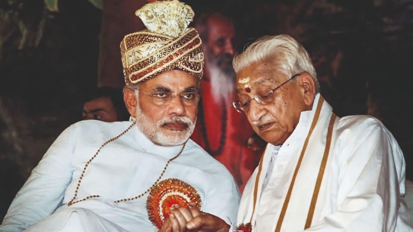 Prime Minister Narendra Modi marks Ashok Singhal's 100th birth anniversary
