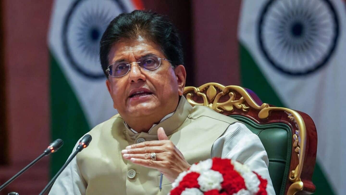 Commerce Minister Goyal seeks $100bn trade, $50bn investment by 2030