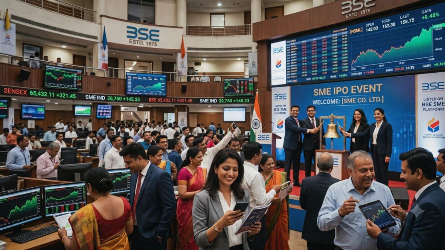LAPL Automotive BSE SME listing opens ₹135 up 43.62%