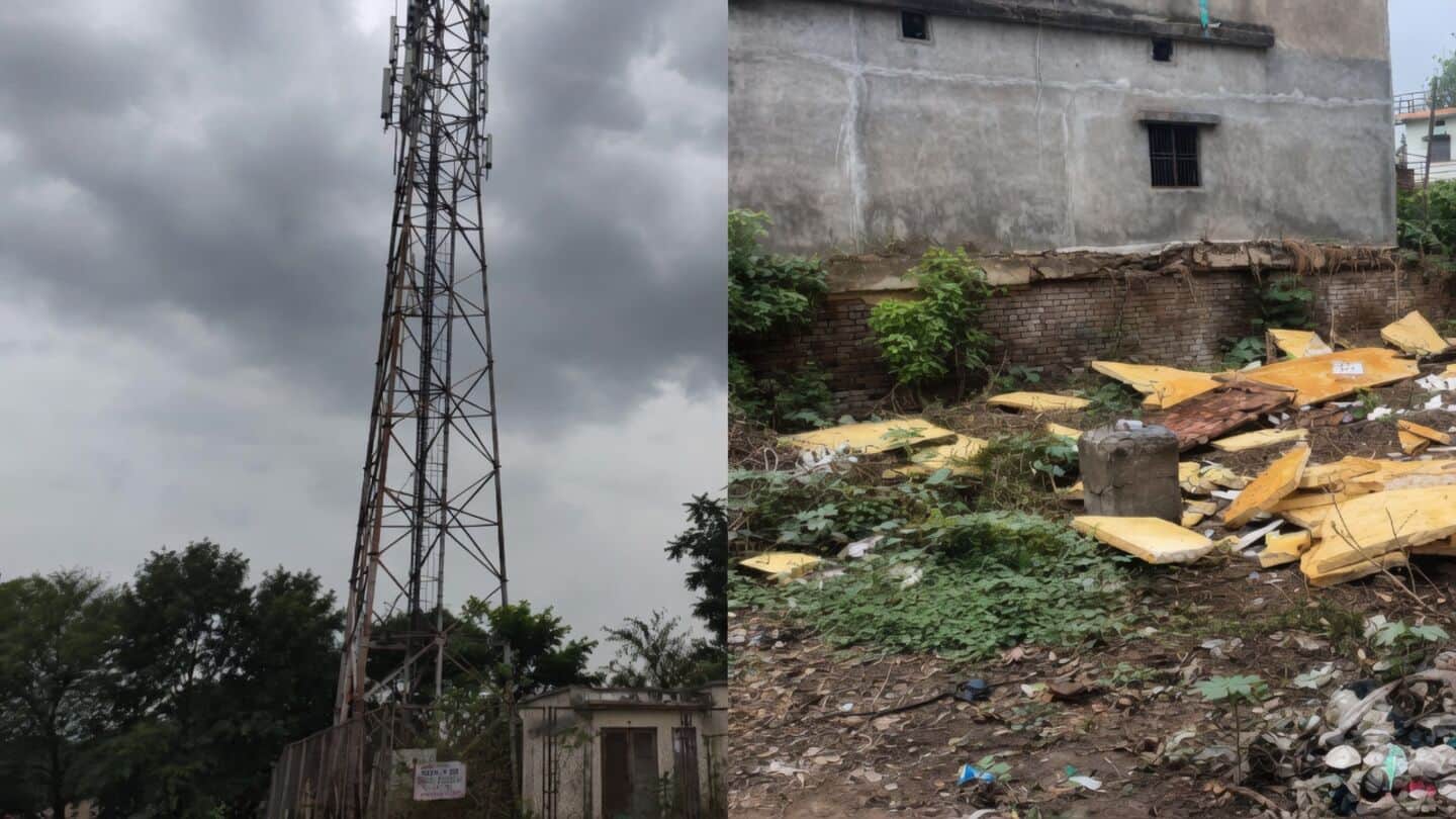 Mobile 40-meter tower and diesel generator vanish from Dumraon plot