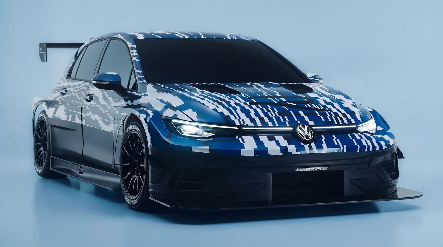 Volkswagen unveils track-only Golf R with Max Kruse Racing