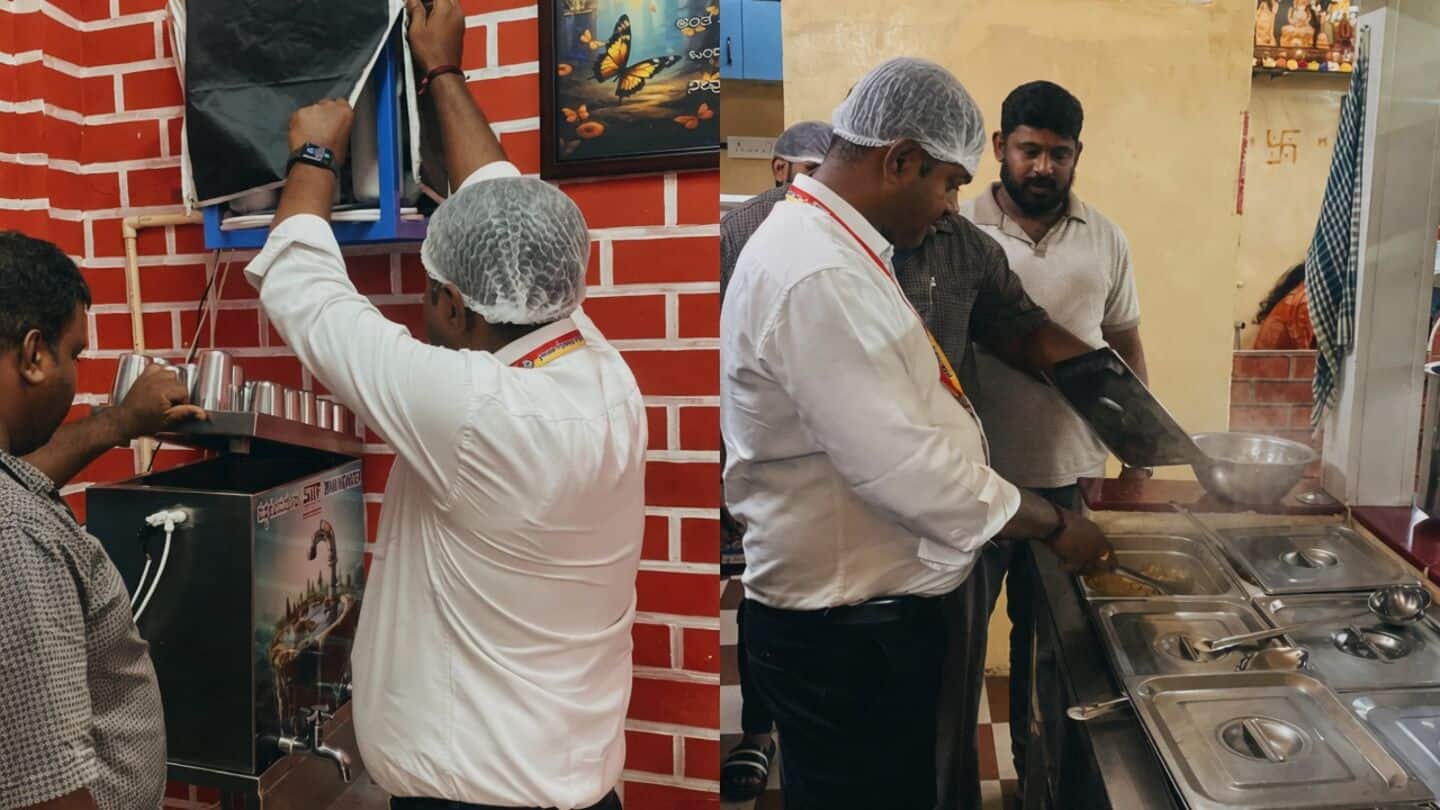 Karnataka health officials uncover cockroaches, expired food at Mallige Hotel