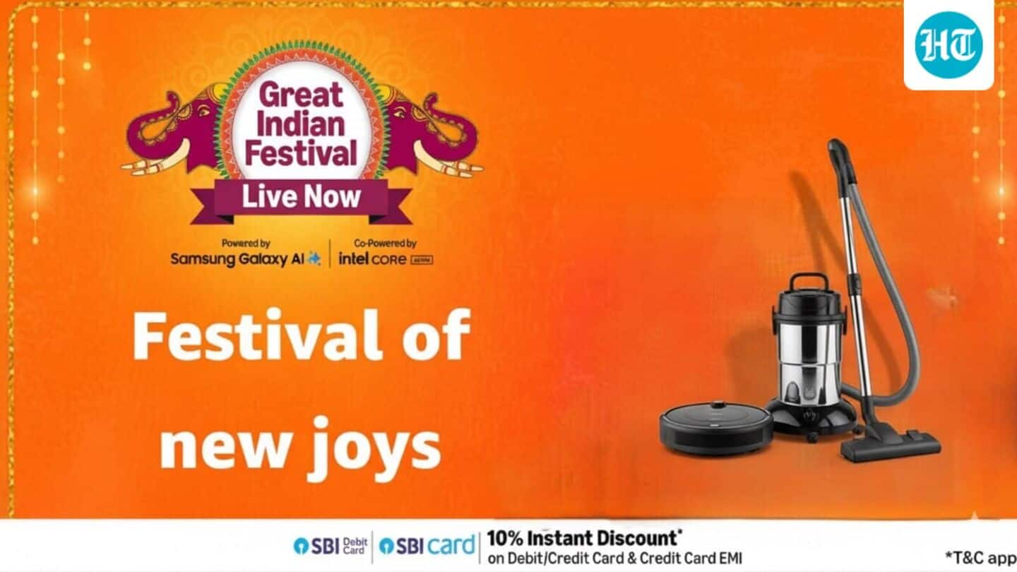 Amazon GIF 2025: Vacuum cleaners starting at just ₹2,000