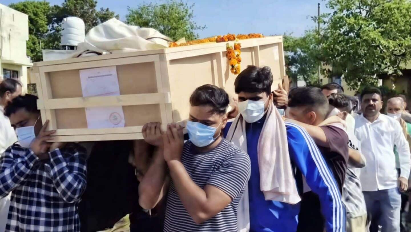 Sachin Khajuria, 24, dies while caught in Russia Ukraine war