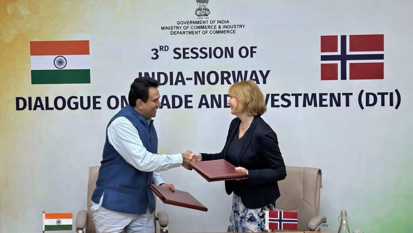 India and Norway discuss smoothing free trade agreement hurdles