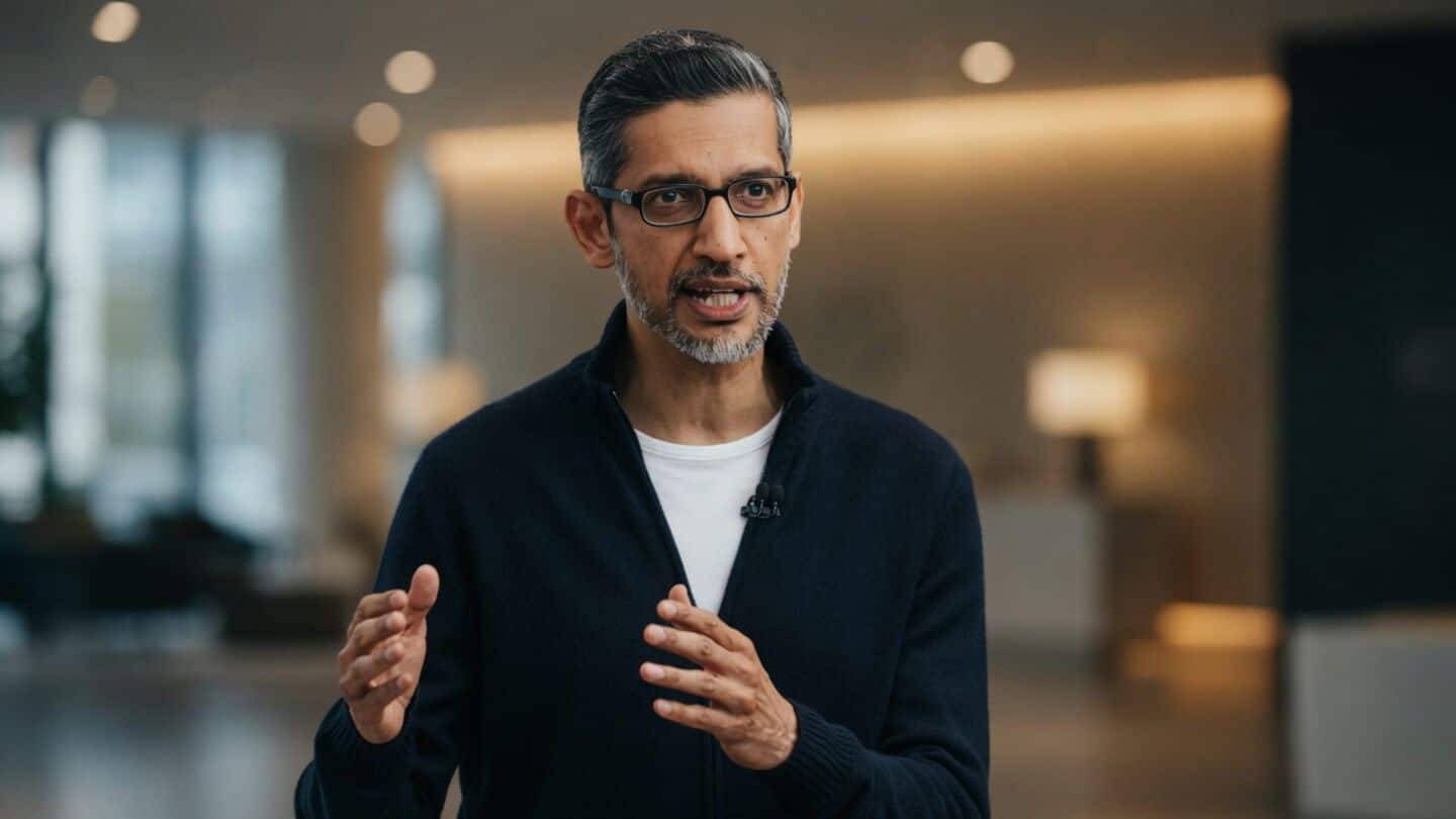 Sundar Pichai defends AI strategy amid Gemini 3.5 pro delay