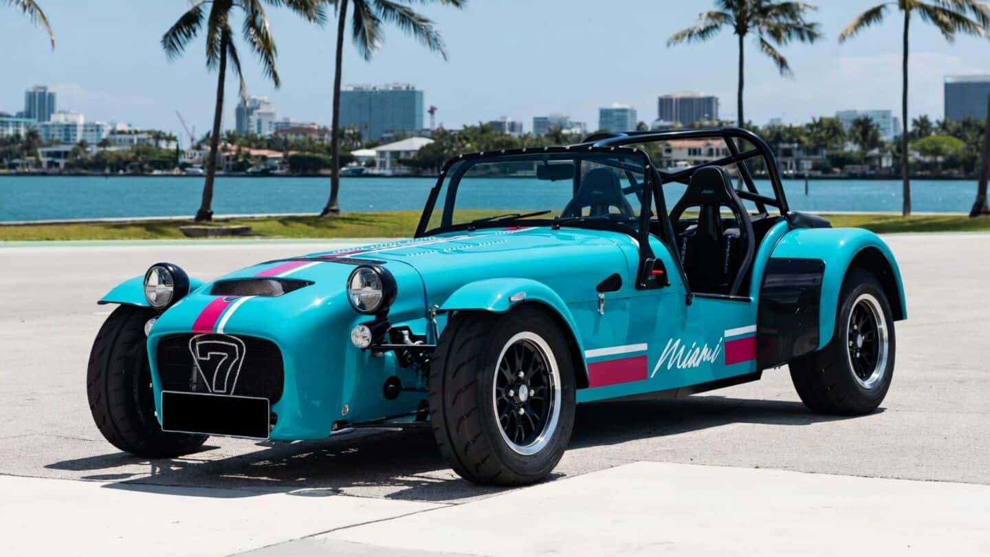 Caterham unveils 12-unit Seven Miami Special at Monterey Car Week
