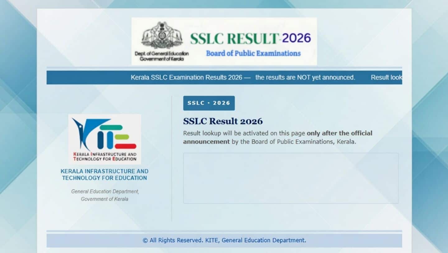 Kerala SSLC results show over 4.1L passing at 99.07%