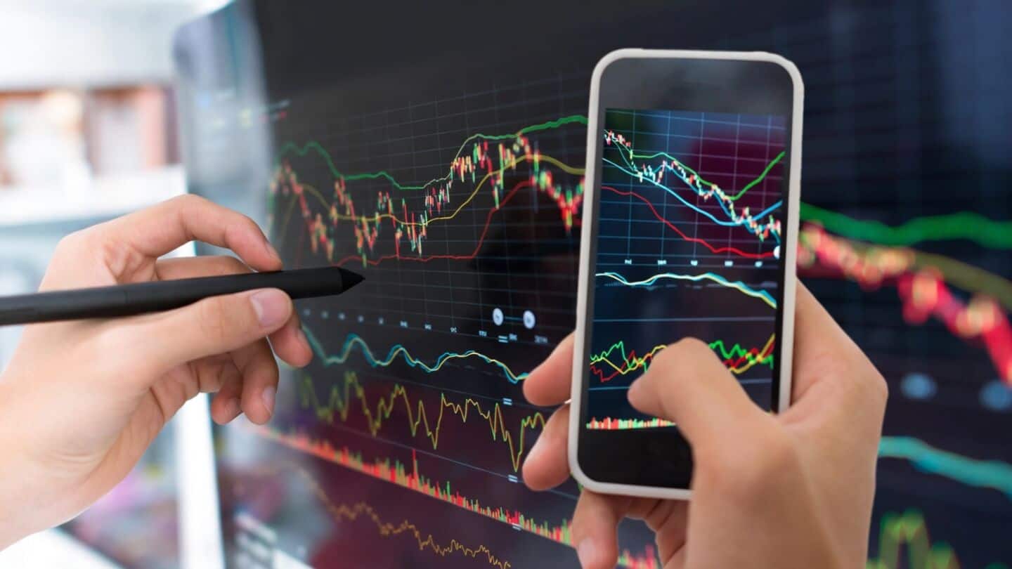 Indian Sensex falls 417.49 points as Brent crude hits $97