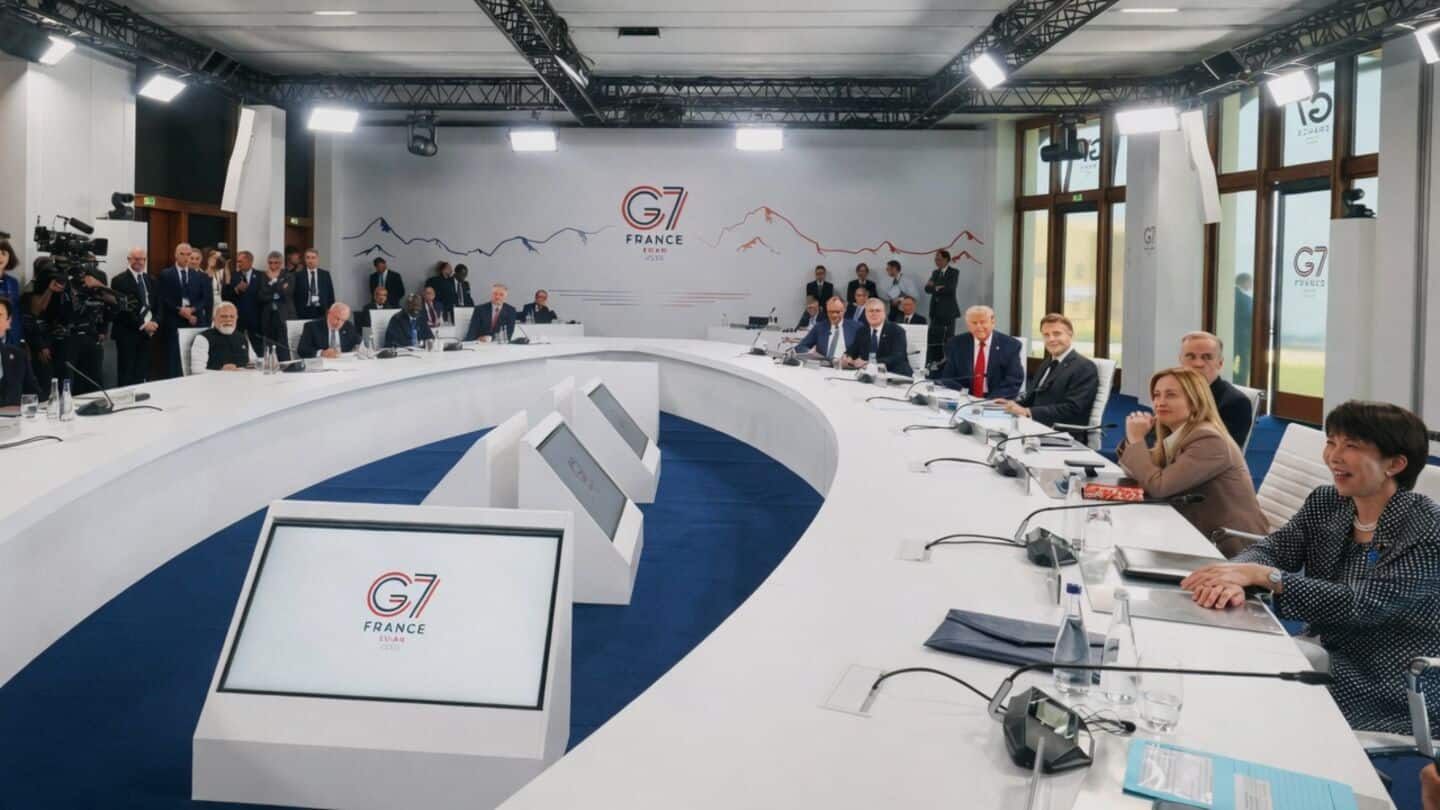 India's PM Modi at G-7 in France outlines AI vision