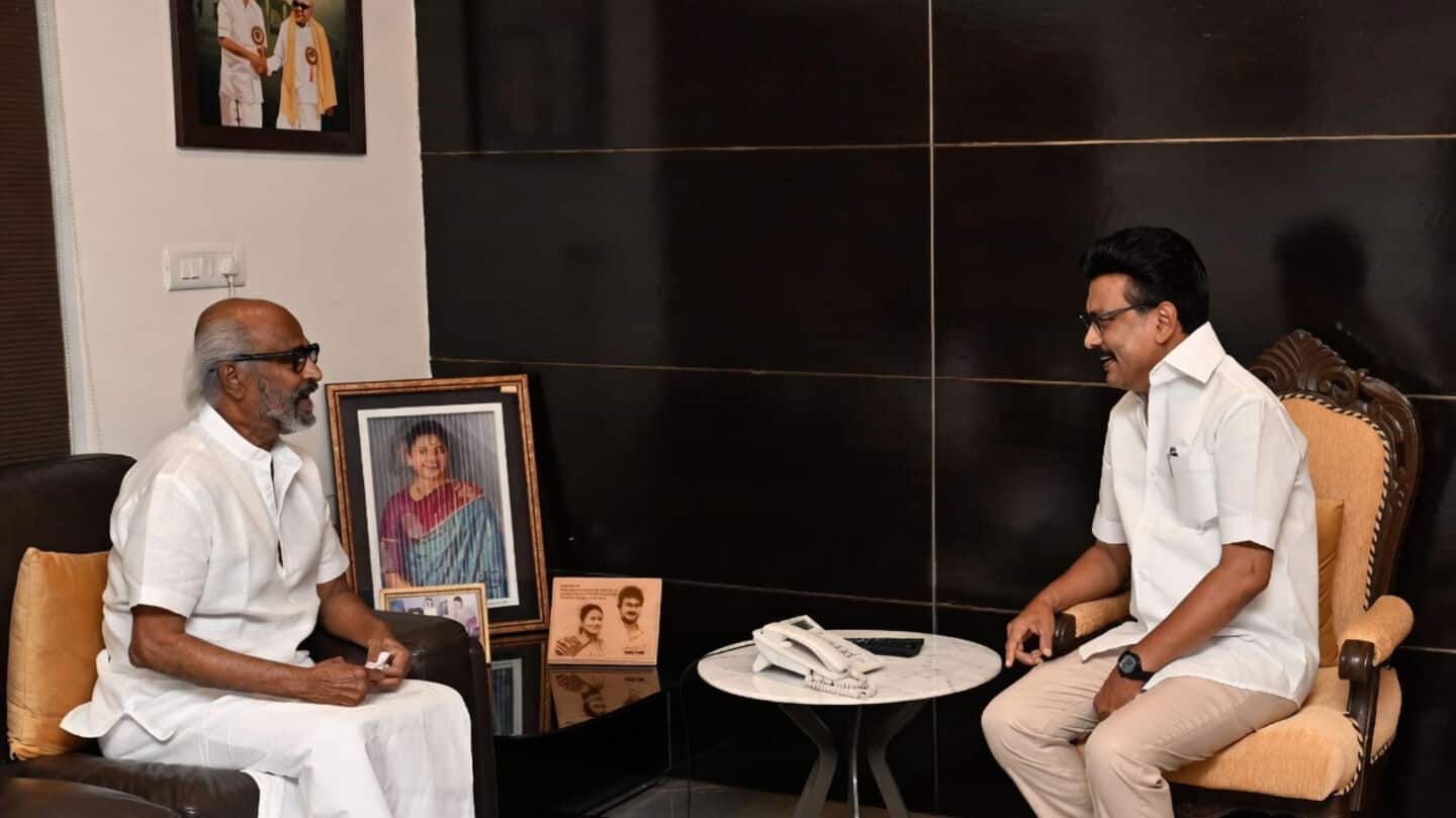 Rajinikanth calls Stalin meeting personal, comments on Vijay's chief ministership