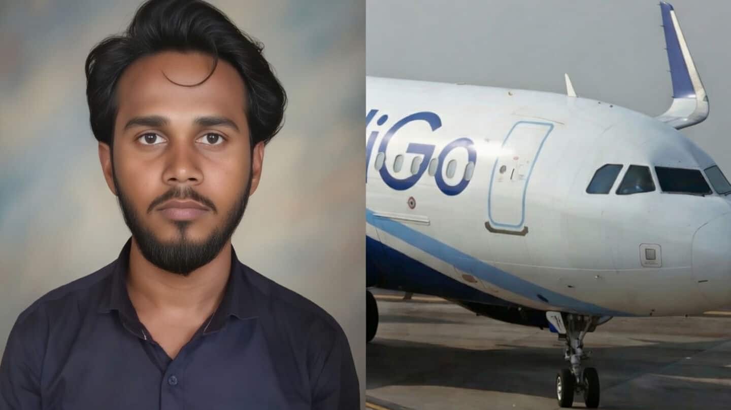 Mohammad Adnan tried opening IndiGo emergency exit after Bengaluru takeoff