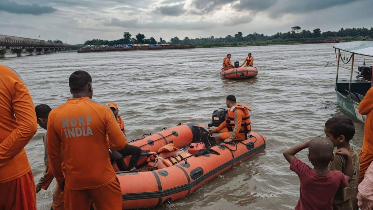 Four Kanwariyas missing, feared drowned in Farrukhabad Ganga after bathing